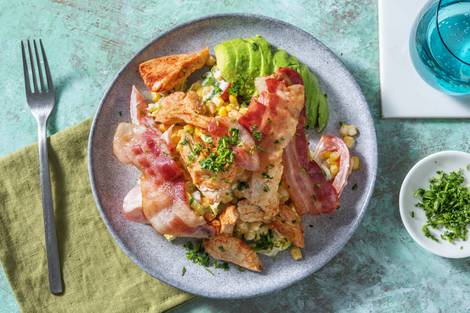 American Salad! mit Poulet und Speck