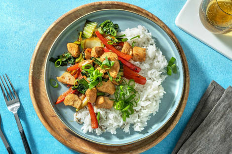 Asiatische Pouletpfanne mit Pak Choi