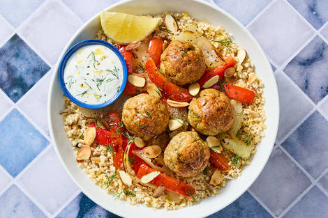 Choix du nutritionniste : Boulettes de bœuf à l’aneth, poivrons et oignons