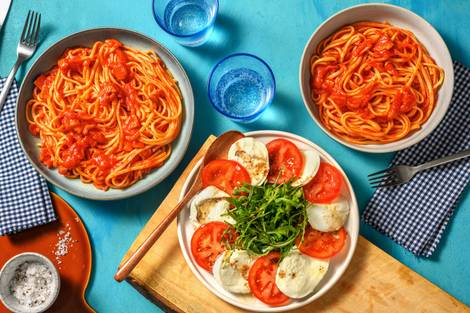 Bacon Linguine Amatriciana