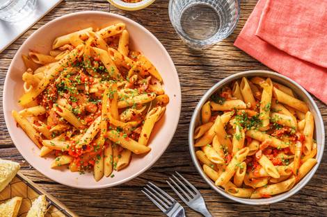 Bacon Penne all’Arrabbiata