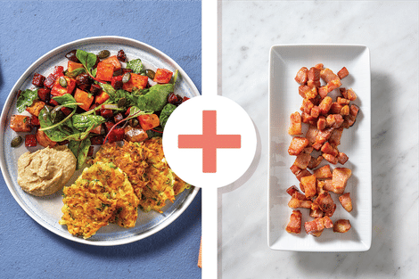 Bacon, Zucchini & Cheddar Fritters