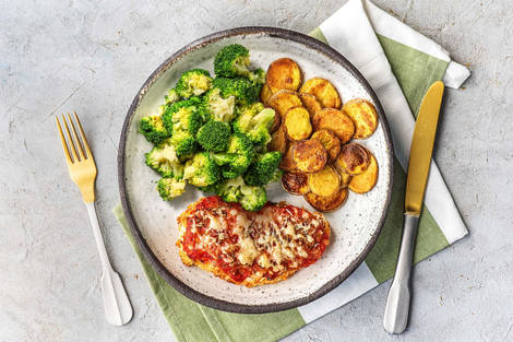 Poulet parmesan au four