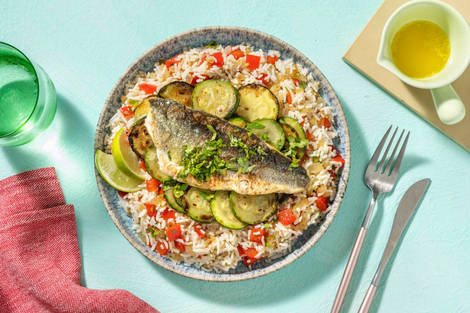 Barramundi aux épices mexicaines