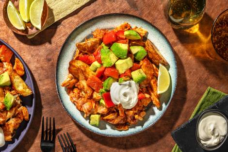 BBQ Chicken Loaded Wedges