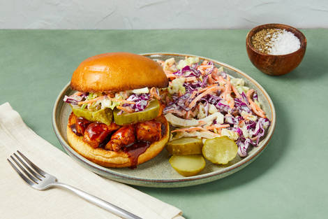 Sandwichs au poulet BBQ