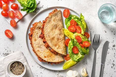 Beef Chilli Quesadillas