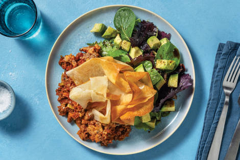 Cheesy Beef & Filo Pastry Pie