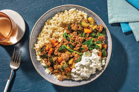 Beef & Roast Veggie Curry