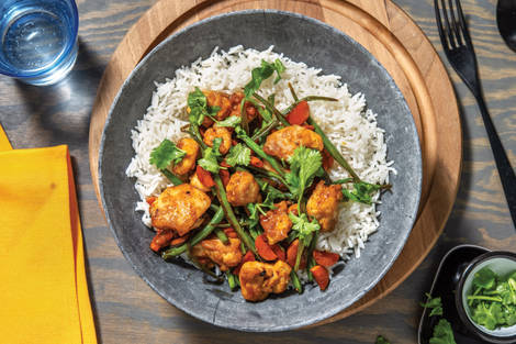 Ginger-Soy Chicken & Veggies