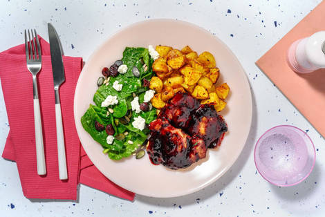 Blueberry-BBQ Chicken