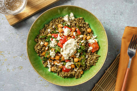 Braised Chickpea Bowl