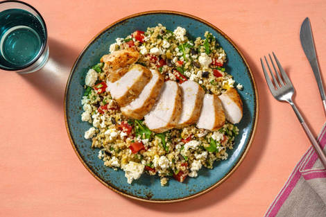 Za'atar Chicken Bulgur Bowls