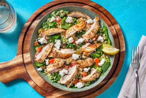 Za'atar Chicken Bulgur Bowl