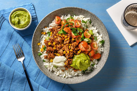 Bols burrito à la dinde