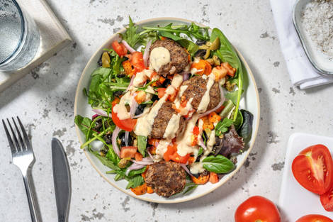 Carb Smart Shawarma-Inspired Beef Bowls