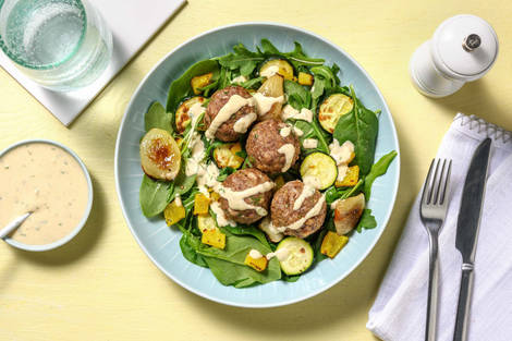 Boulettes de viande farcies aux olives