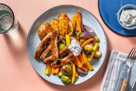 Nürberger Würstchen vom Blech