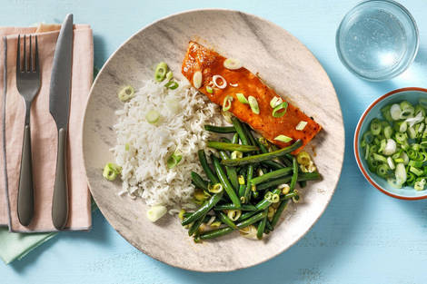 Brown Sugar-Glazed Salmon