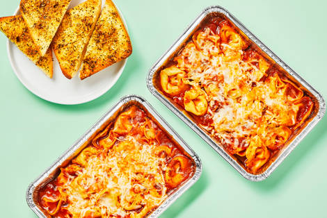 Oven-Ready Bubbly Tortelloni Bake
