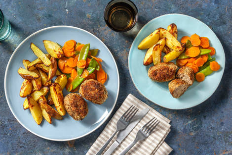 Zelfgemaakte boomstammetjes