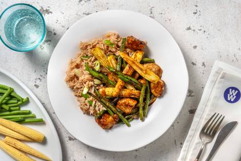 Bulgogi Chicken Stir-Fry