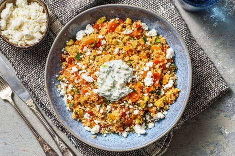 Bunte Couscous-Gemüse-Pfanne