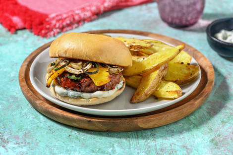 Burgers végé style teriyaki