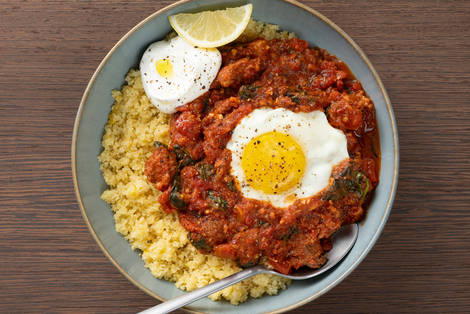 Protein Packed Beef Shakshuka