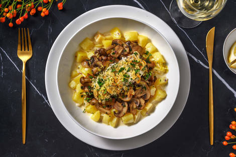 Kabeljauw met pastinaak in roomsaus