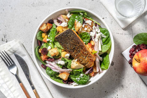 Cal Smart Apple and Salmon Salad