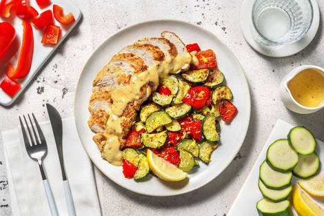 Carb Smart Lemon Cream Chicken