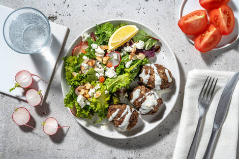 Carb Smart Middle Eastern-Inspired Beef Koftas
