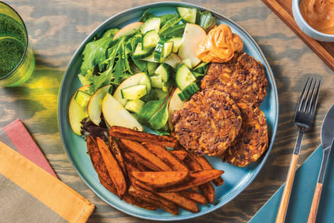 Caribbean-Spiced Bean Patties
