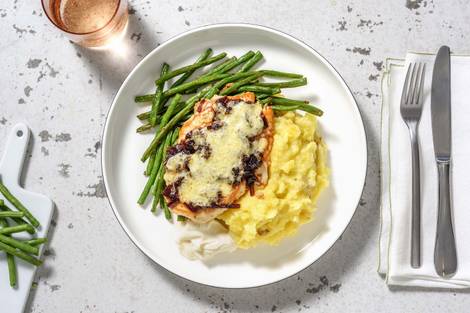 Cheese and Caramelised Onion Chicken