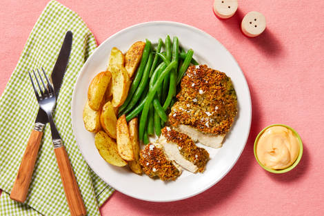 Cheesy Un-Fried Chicken