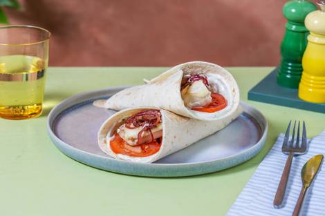 Chicken Caprese Wraps