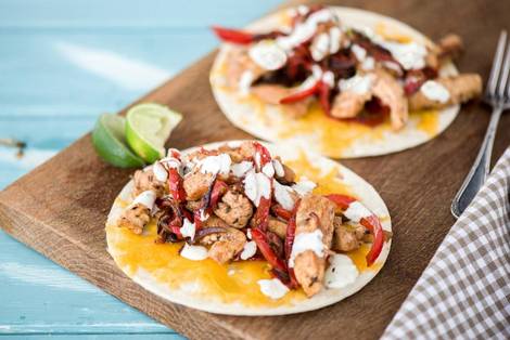 Smoky Chicken Fajitas