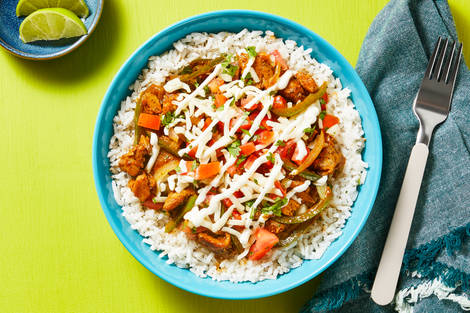 Chicken Fiesta Cauli Rice Bowls