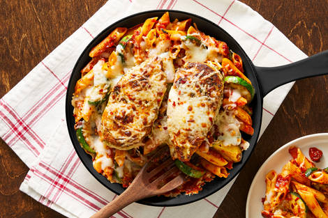 Chicken & Penne Pomodoro Skillet
