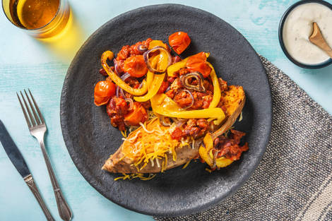 Chili-Süßkartoffel-Kumpir