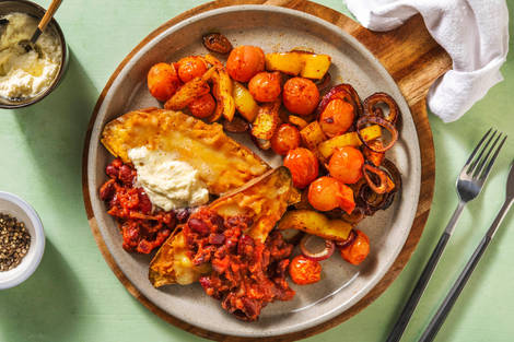 Chili-Süßkartoffel-Kumpir