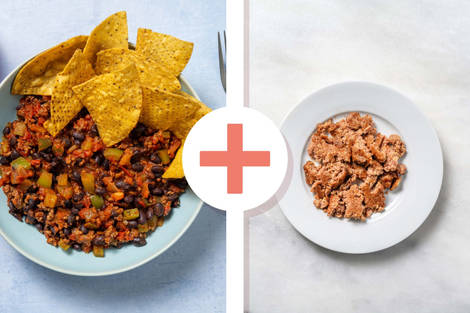 Double Beyond Meat® Veggie Black Bean Chili