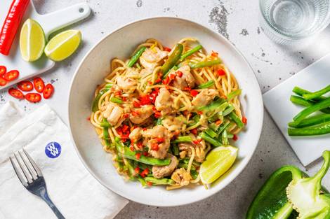 Chinese Style Chicken Noodles