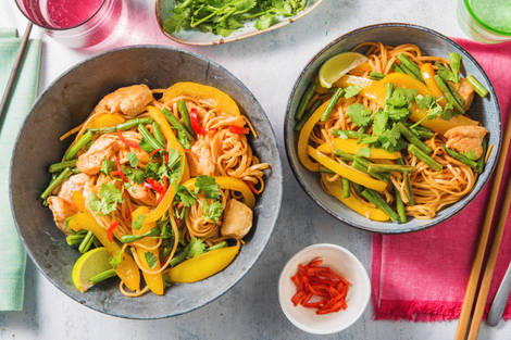 Chinese-Style Chicken Noodles