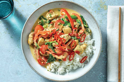 Quick Coconut Lemongrass Chicken