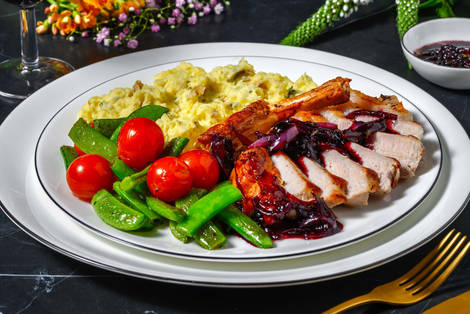 Côtelettes de porc à l’ail coupe hôtel