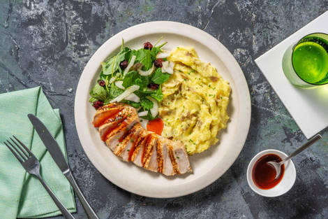 Côtelettes de porc à l’érable épicées et grillées