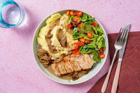 Côtelettes de porc à l’oignon