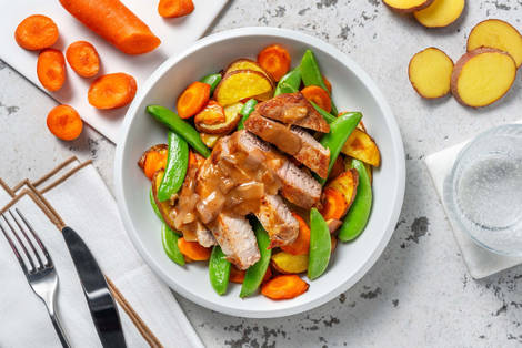 Côtelettes de porc au paprika